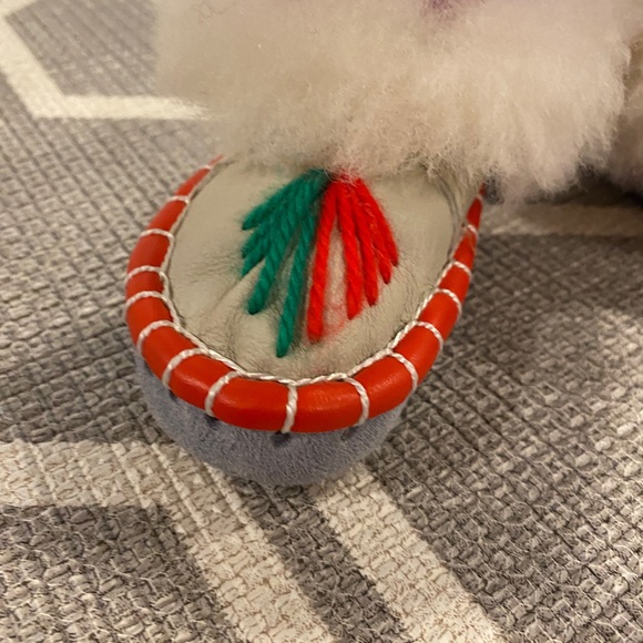 Leather Sheepskin Moccasins - Picture 2 of 6